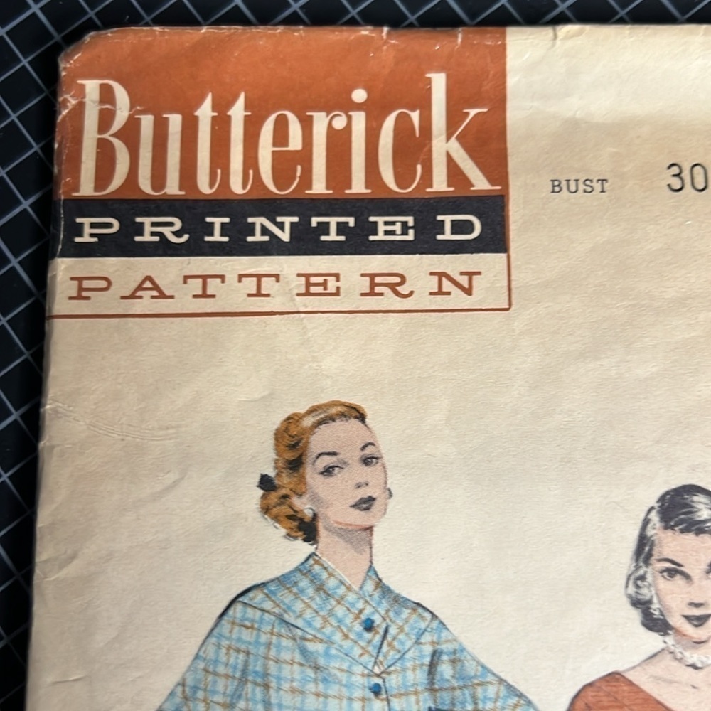Butterick 6586 printed pattern, size 12, bust 30. Vintage sewing, top, blouse. - Picture 6 of 8